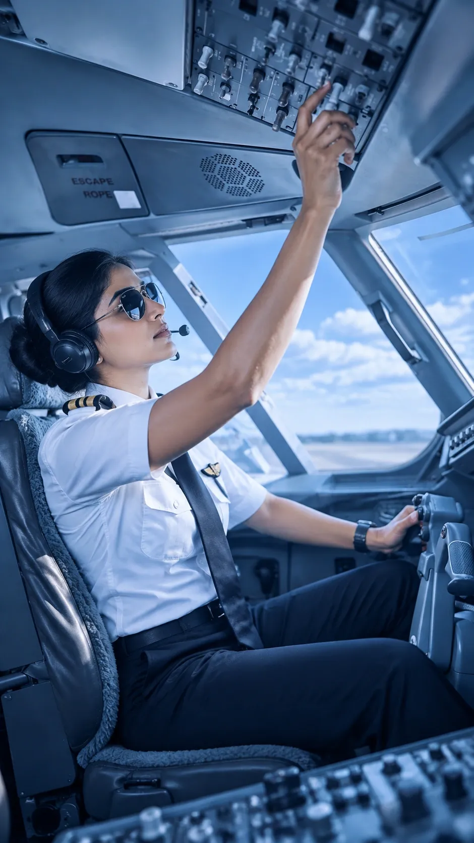 Flight Training in Level D Simulator