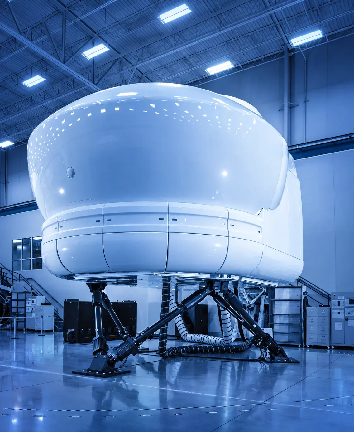 Full Flight Simulator Training Bay